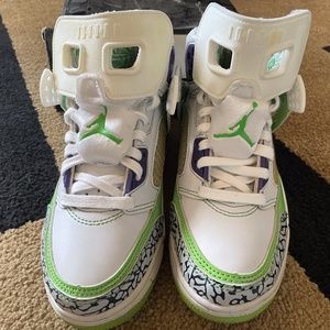 Air Jordan 3.5 Retro - White/Green/Purple